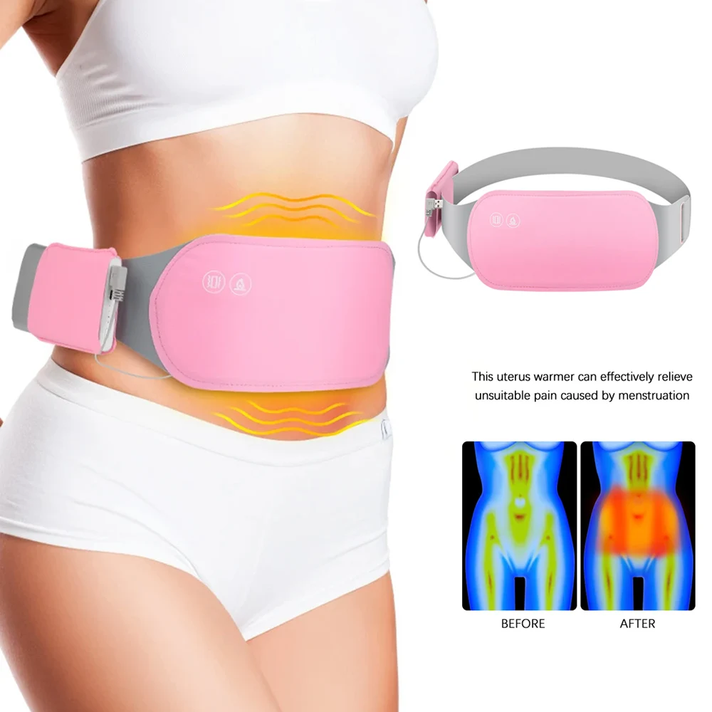 Warm Uterus Belt Heating Massage Belt Vibrating Massage Hot Compress Warm Uterus Artifact For Girls Women Menstrual Heating Pad
Warm Uterus Belt Heating Massage Belt Vibrating Massage Hot Compress Warm Uterus Artifact For Girls Women Menstrual Heating Pad
