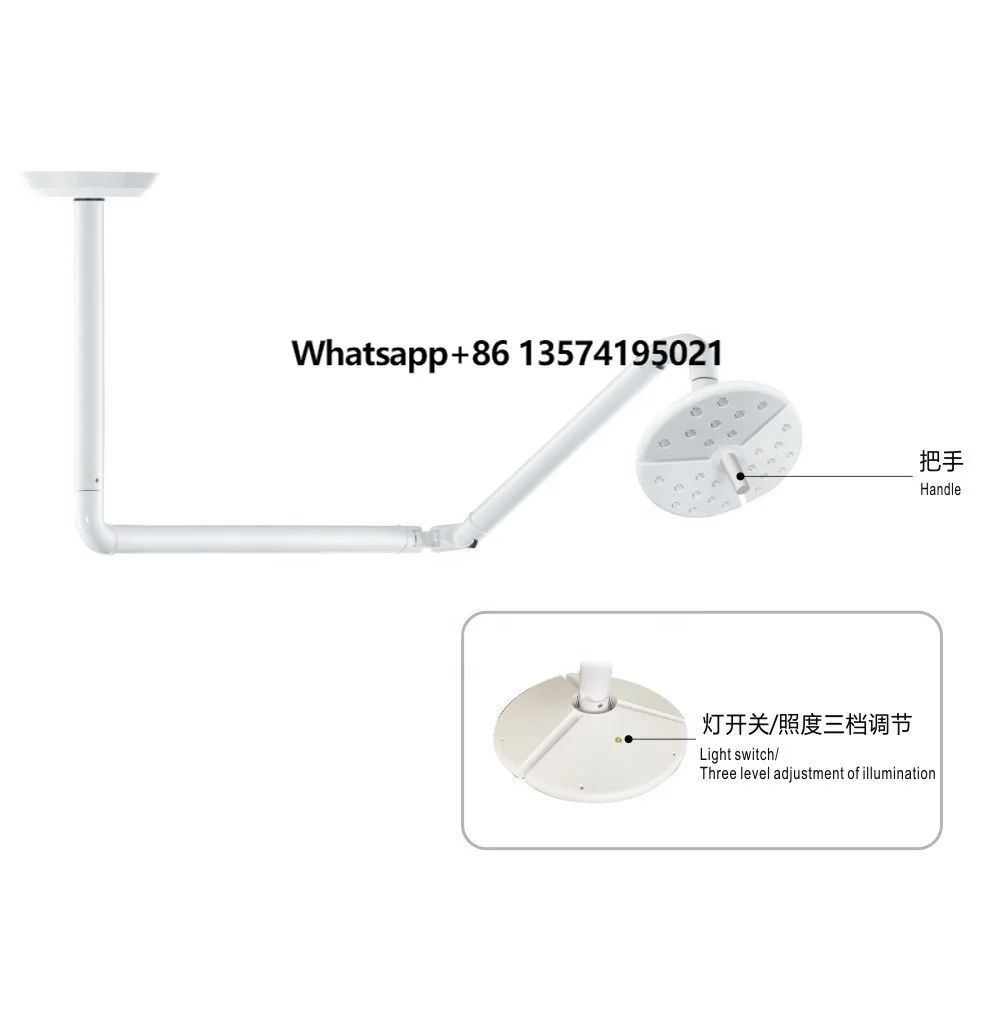 New Wall Mounted Hospital Operating Room Medical Shadowless Examination Lamp Ceiling Operating Lamp for Veterinary Use
New Wall Mounted Hospital Operating Room Medical Shadowless Examination Lamp Ceiling Operating Lamp for Veterinary Use