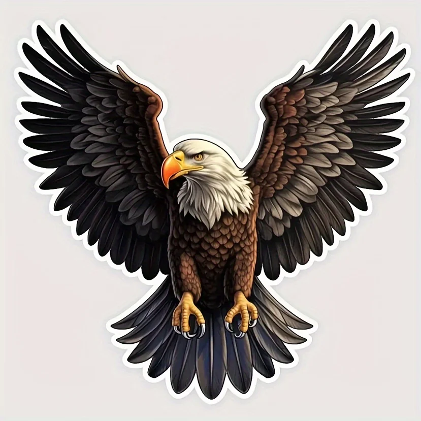 The flying eagle has a 3D effect on its wings, making it ideal for decorating your car and daily decorations
The flying eagle has a 3D effect on its wings, making it ideal for decorating your car and daily decorations
