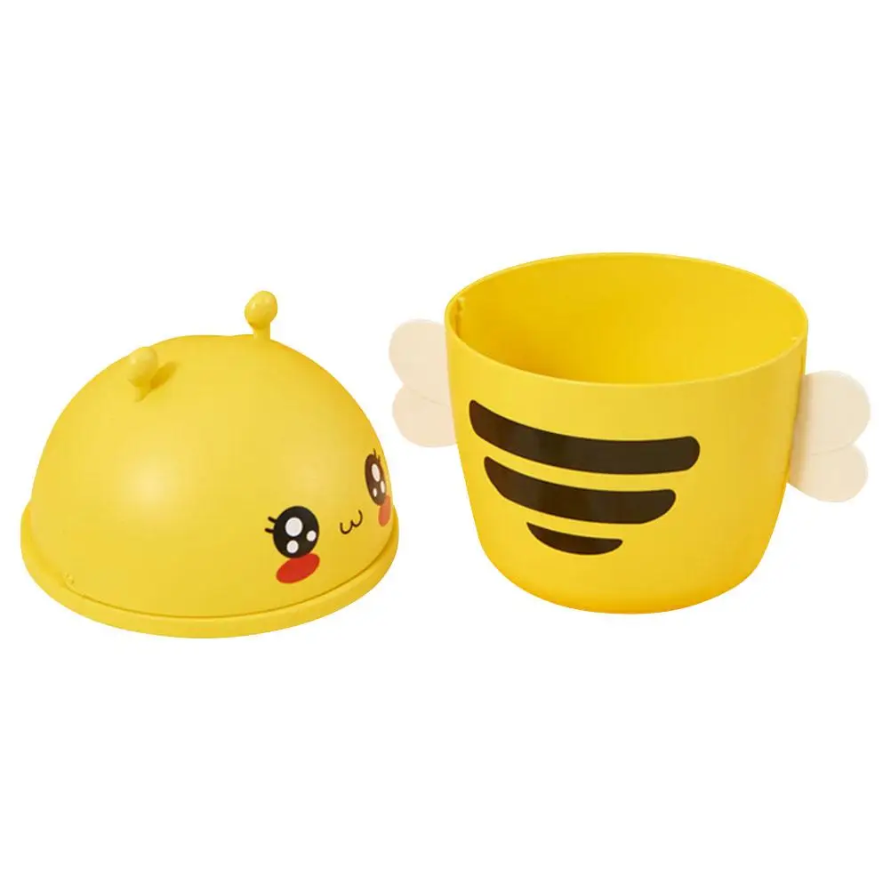 1Pc Flip Lid Mini Trash Can Plastic Desktop Waste Basket Office ganizer Storage Bin Cartoon Bee Design Use
1Pc Flip Lid Mini Trash Can Plastic Desktop Waste Basket Office ganizer Storage Bin Cartoon Bee Design Use