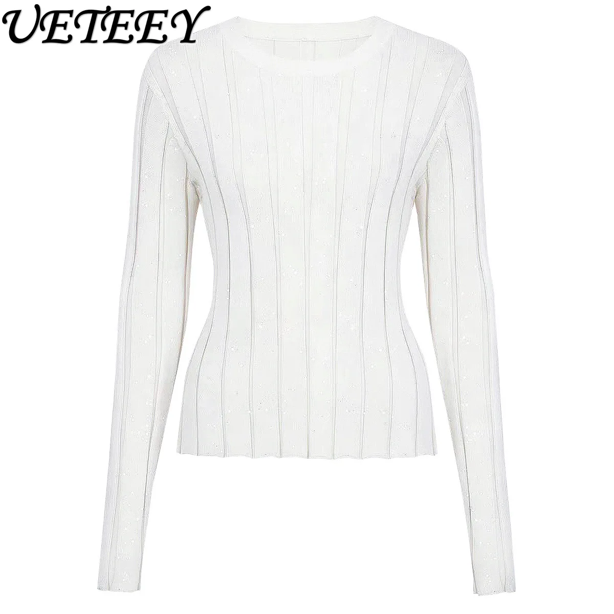Spring & Fall New Women's Pure Color Sweater Fashion Classic High Quality Long Sleeves Tops Outwear Knitting Pullover Shirt
Spring & Fall New Women's Pure Color Sweater Fashion Classic High Quality Long Sleeves Tops Outwear Knitting Pullover Shirt