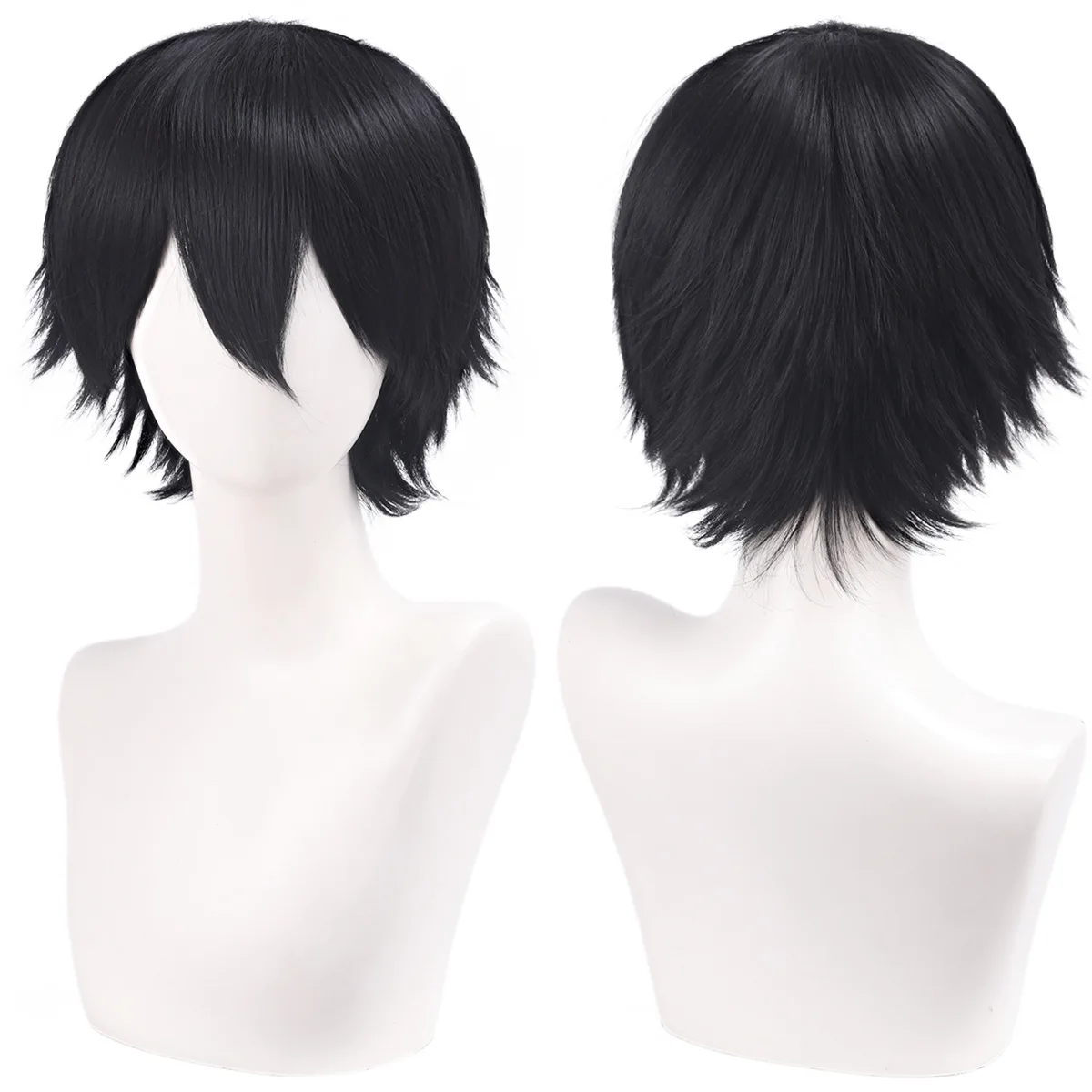 Synthetic Colorful Anime Cosplay Wig Short Spiky Youth Style Multi-Purpose Men Wig Cos Party Costume Hair
Synthetic Colorful Anime Cosplay Wig Short Spiky Youth Style Multi-Purpose Men Wig Cos Party Costume Hair