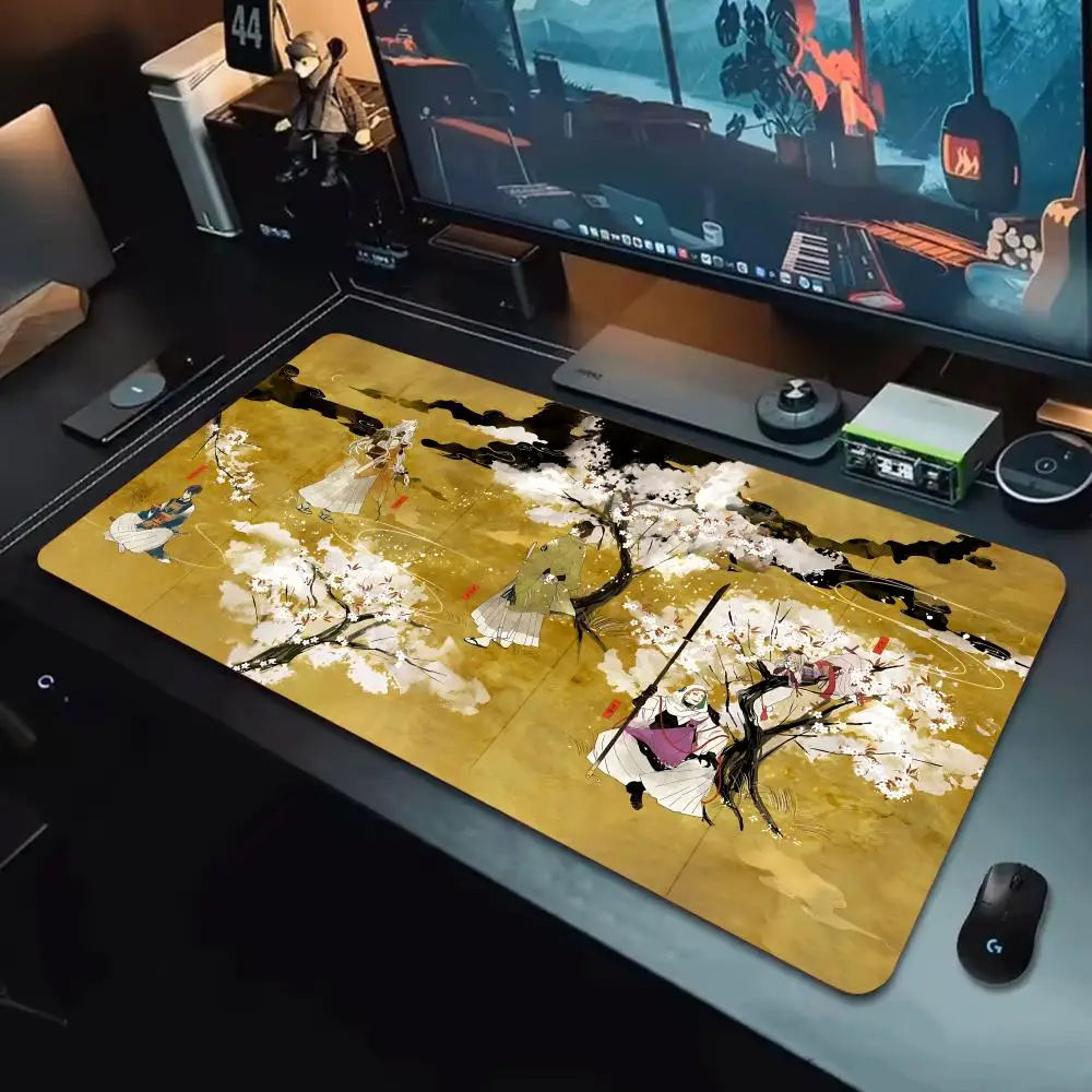 T-Touken Ranbu Mouse Pad Tapetes de Mesa Teclado, Borracha Kawai, Tapete de Mesa Antiderrapante, XXL90x40cm
T-Touken Ranbu Mouse Pad Tapetes de Mesa Teclado, Borracha Kawai, Tapete de Mesa Antiderrapante, XXL90x40cm