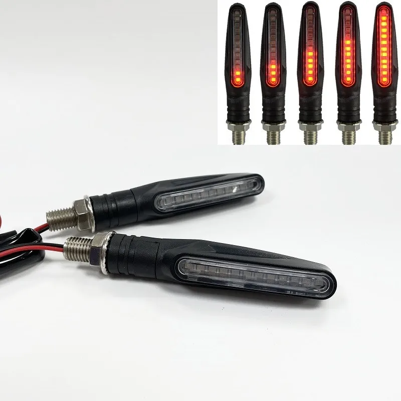 2Pcs Motorcycle Turn Signal Light 12V Amber White Blue Red LED Flowing Water Flash Indicator Blinker Waterproof Motorcycle Lamp
2Pcs Motorcycle Turn Signal Light 12V Amber White Blue Red LED Flowing Water Flash Indicator Blinker Waterproof Motorcycle Lamp