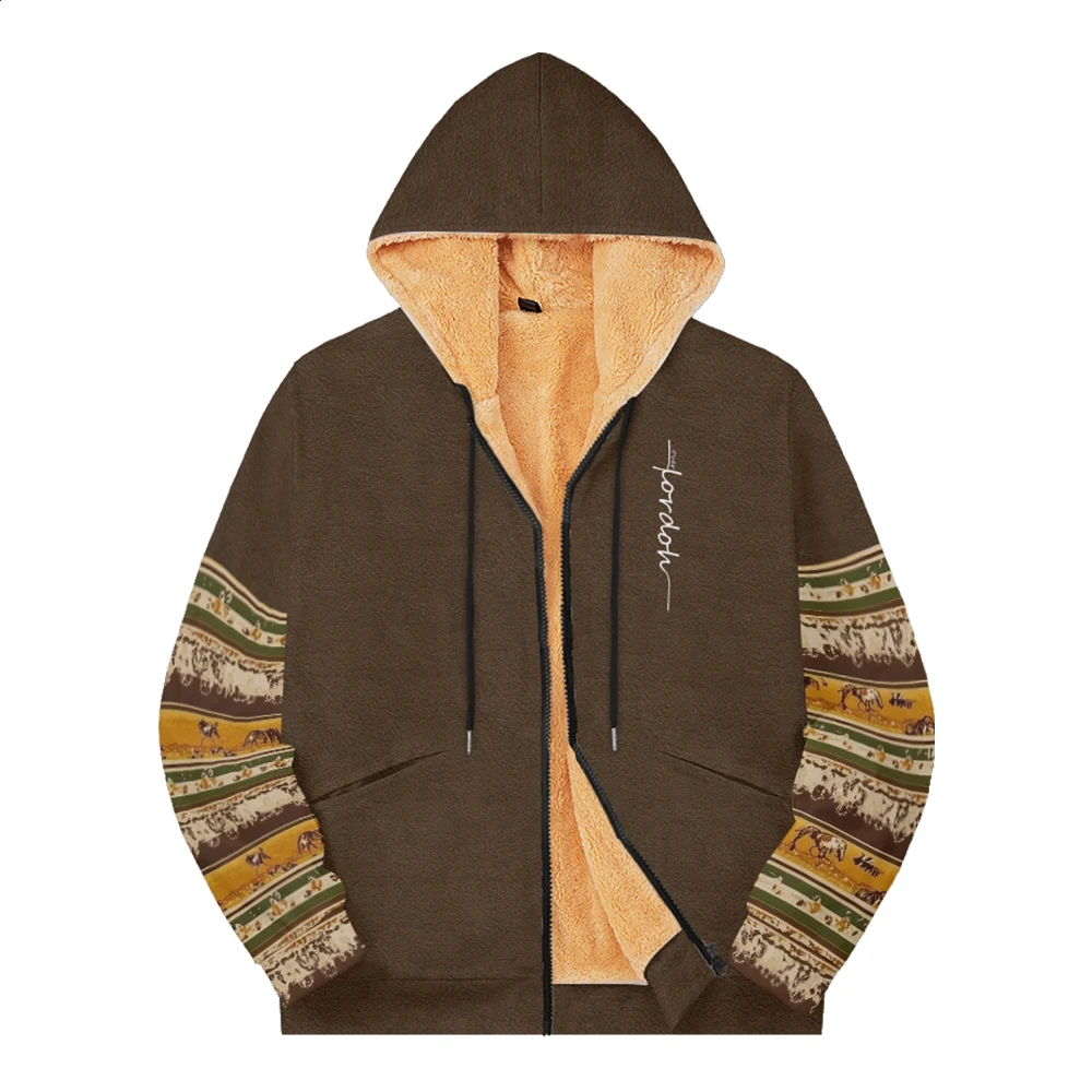 Thick llen's Winter Jacket with Zippered Pockets, Casual Wool Coat for Cold Weather Men Clothing
Thick llen's Winter Jacket with Zippered Pockets, Casual Wool Coat for Cold Weather Men Clothing
