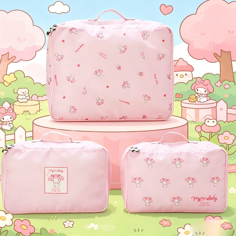 My Melody Travel Bag Kuromi Splashing Water Cartoon Hello Kittys Packing Storage Bag Large Capacity Light Storage Bag
My Melody Travel Bag Kuromi Splashing Water Cartoon Hello Kittys Packing Storage Bag Large Capacity Light Storage Bag