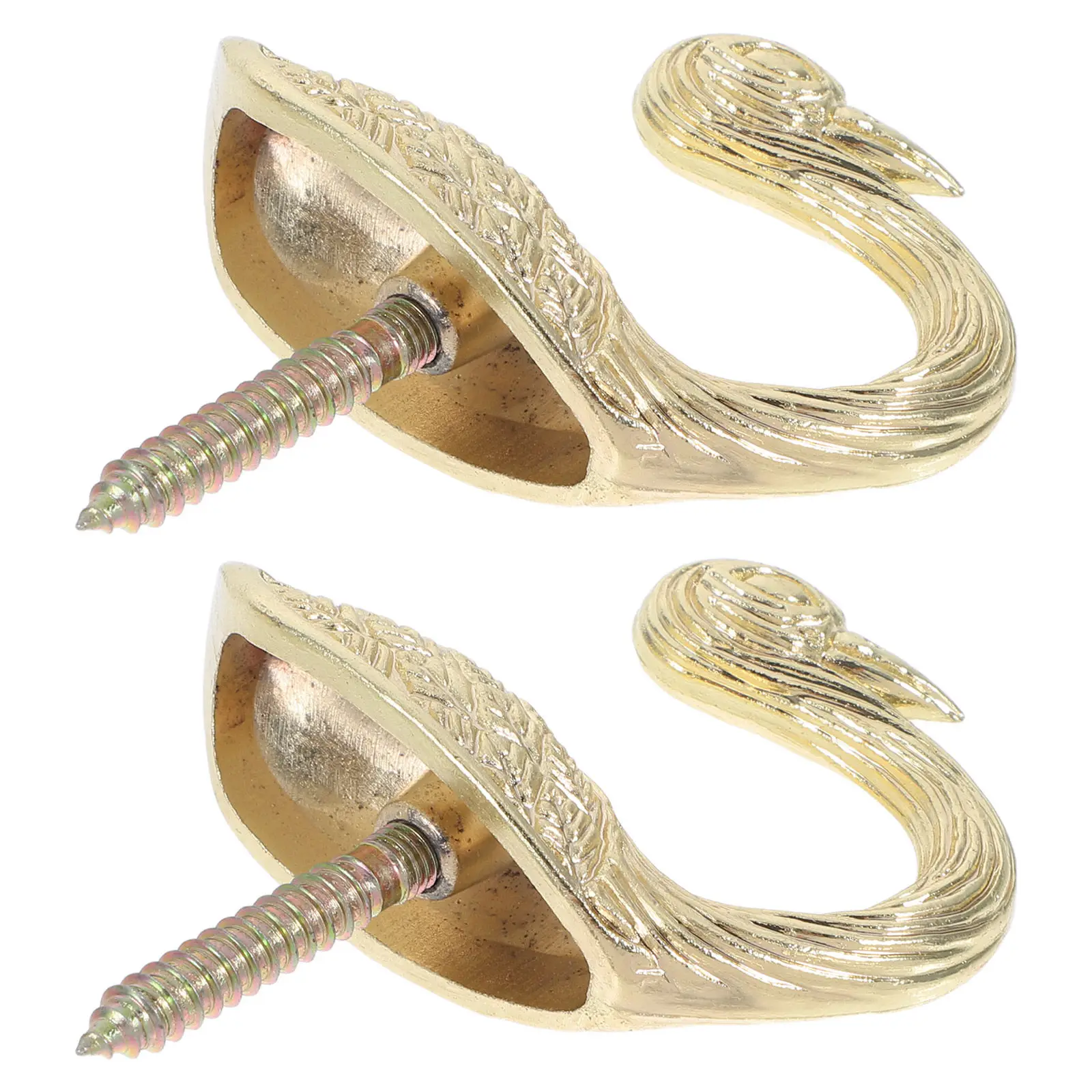 2Pcs Curtain Holdbacks Zinc Alloy Metal Hooks for Curtain Tiebacks Drapery Hooks for Pleated Drapes Bath Curtains Wall Mounted
2Pcs Curtain Holdbacks Zinc Alloy Metal Hooks for Curtain Tiebacks Drapery Hooks for Pleated Drapes Bath Curtains Wall Mounted