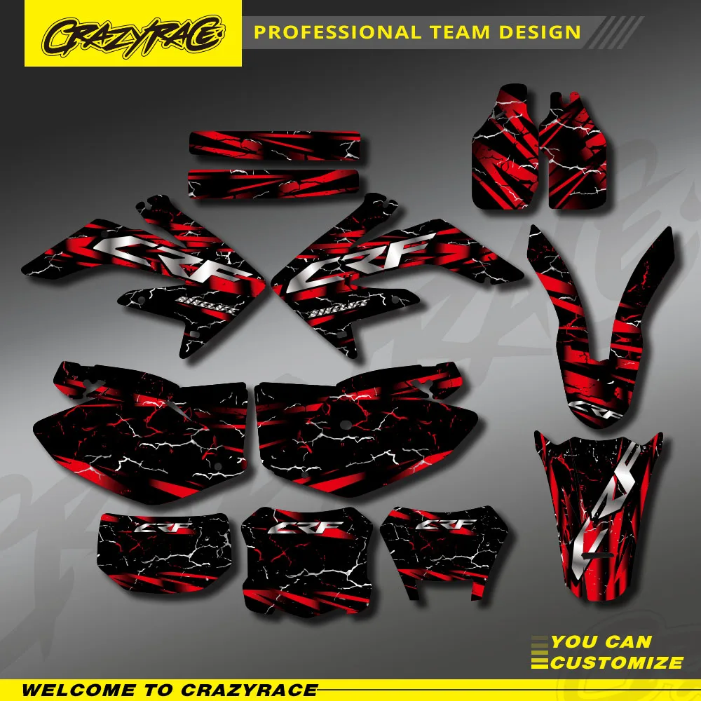 For Honda CRF250X 2004 2005 2006 2007 2008 2009 2010 2011 2012 CRF 250 X CRF 250X Motorcycle Graphics Decal Sticker Custom Kit
For Honda CRF250X 2004 2005 2006 2007 2008 2009 2010 2011 2012 CRF 250 X CRF 250X Motorcycle Graphics Decal Sticker Custom Kit