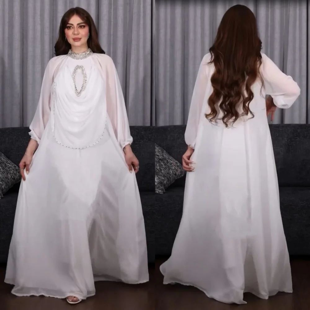 Customized Fashion Chiffon Pleat Sequined Straight O-Neck Long Dresses Bespoke Occasion Prom Elegant Unisex
Customized Fashion Chiffon Pleat Sequined Straight O-Neck Long Dresses Bespoke Occasion Prom Elegant Unisex