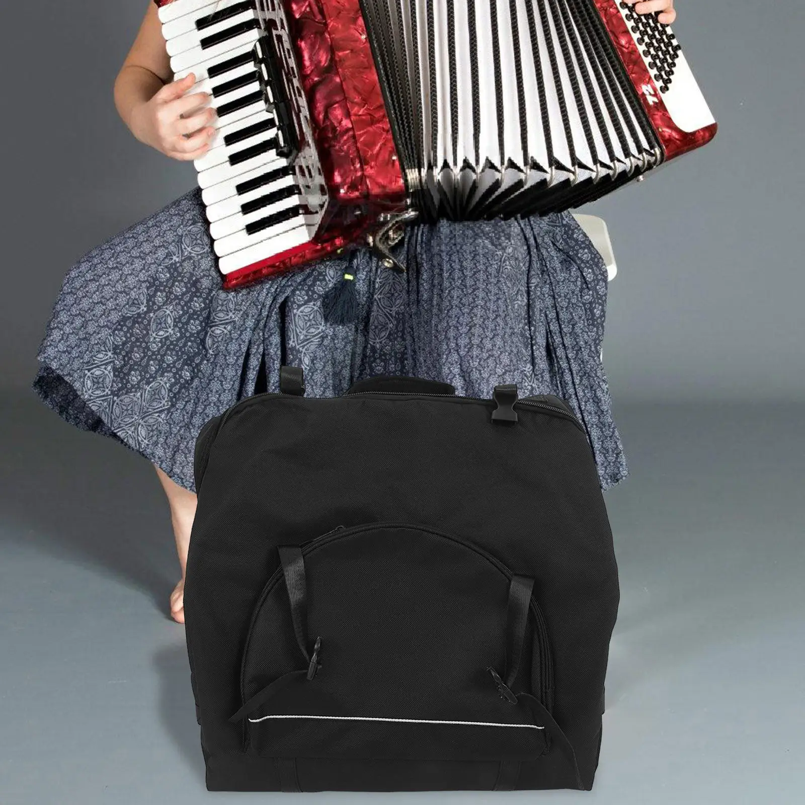 Accordion Bag Padded Oxford Cloth Shockproof Musical Instrument Backpack Large Capacity Adjustable Shoulder Strap Accordion
Accordion Bag Padded Oxford Cloth Shockproof Musical Instrument Backpack Large Capacity Adjustable Shoulder Strap Accordion
