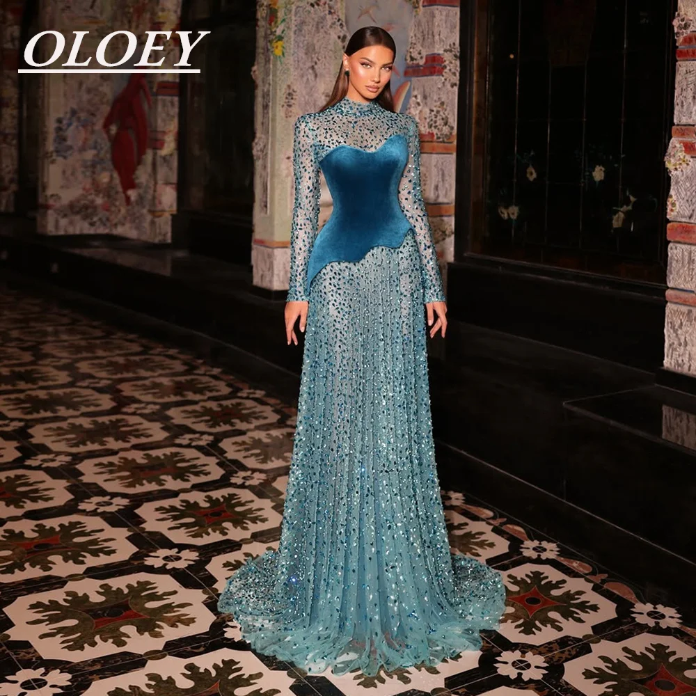 Роскошное вечернее платье OLOEY с зелеными кристаллами, прозрачными длинными рукавами, для свадьбы, выпускного вечера, 2026, на заказ
Роскошное вечернее платье OLOEY с зелеными кристаллами, прозрачными длинными рукавами, для свадьбы, выпускного вечера, 2026, на заказ