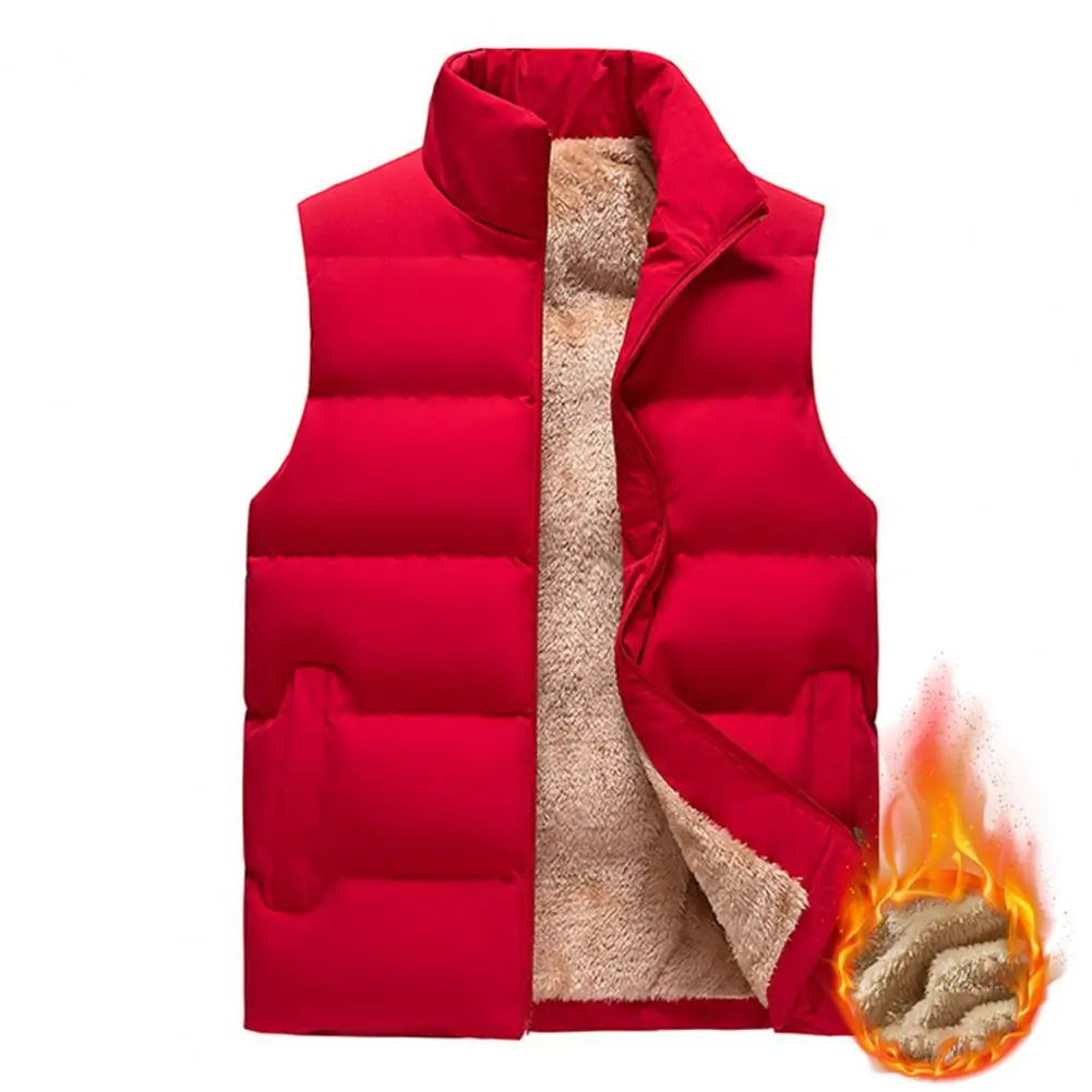 Men's Men's jacket Stand-up Collar Vest Winter Heated Vest with Lapel Outerwear
Men's Men's jacket Stand-up Collar Vest Winter Heated Vest with Lapel Outerwear