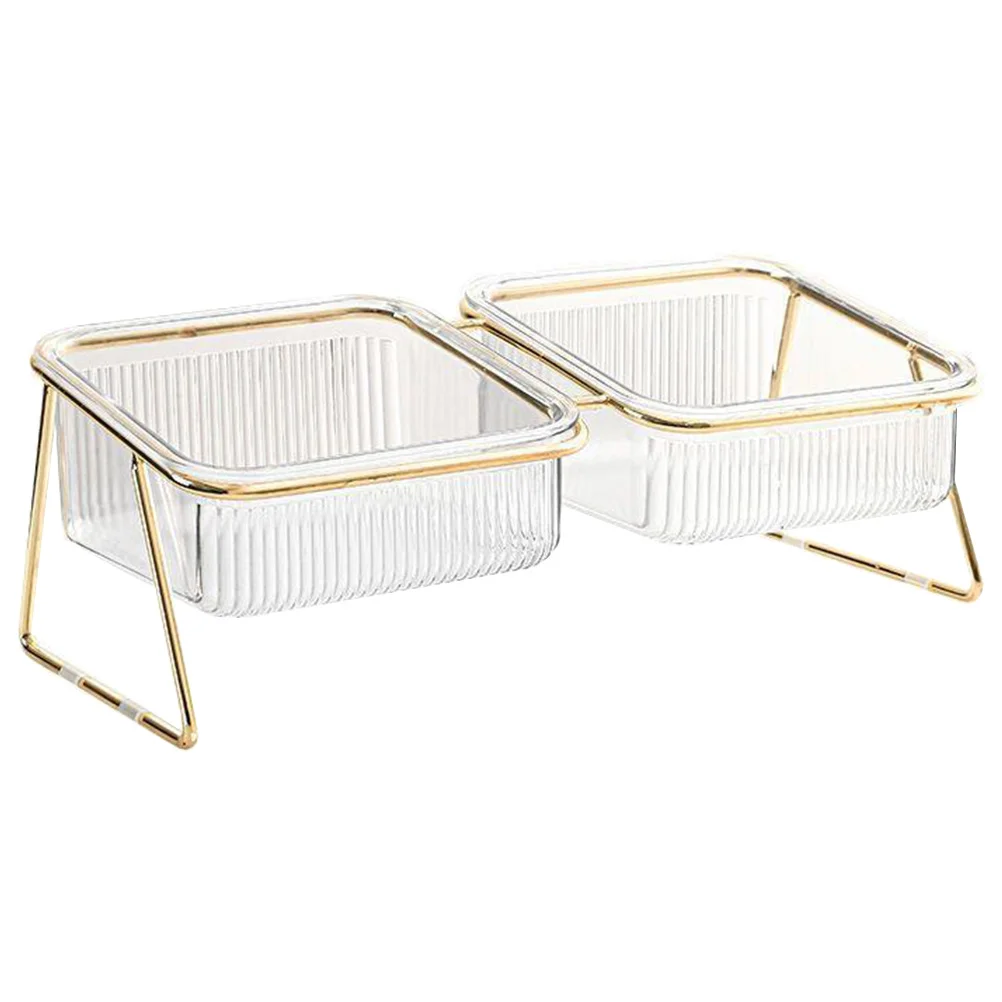 Elevated Double Cat Bowls ABS Iron Material Stable Durable Easy Clean Raised Feeder Bowl for Pets Pet Bowl Elevated Cat Bowls
Elevated Double Cat Bowls ABS Iron Material Stable Durable Easy Clean Raised Feeder Bowl for Pets Pet Bowl Elevated Cat Bowls