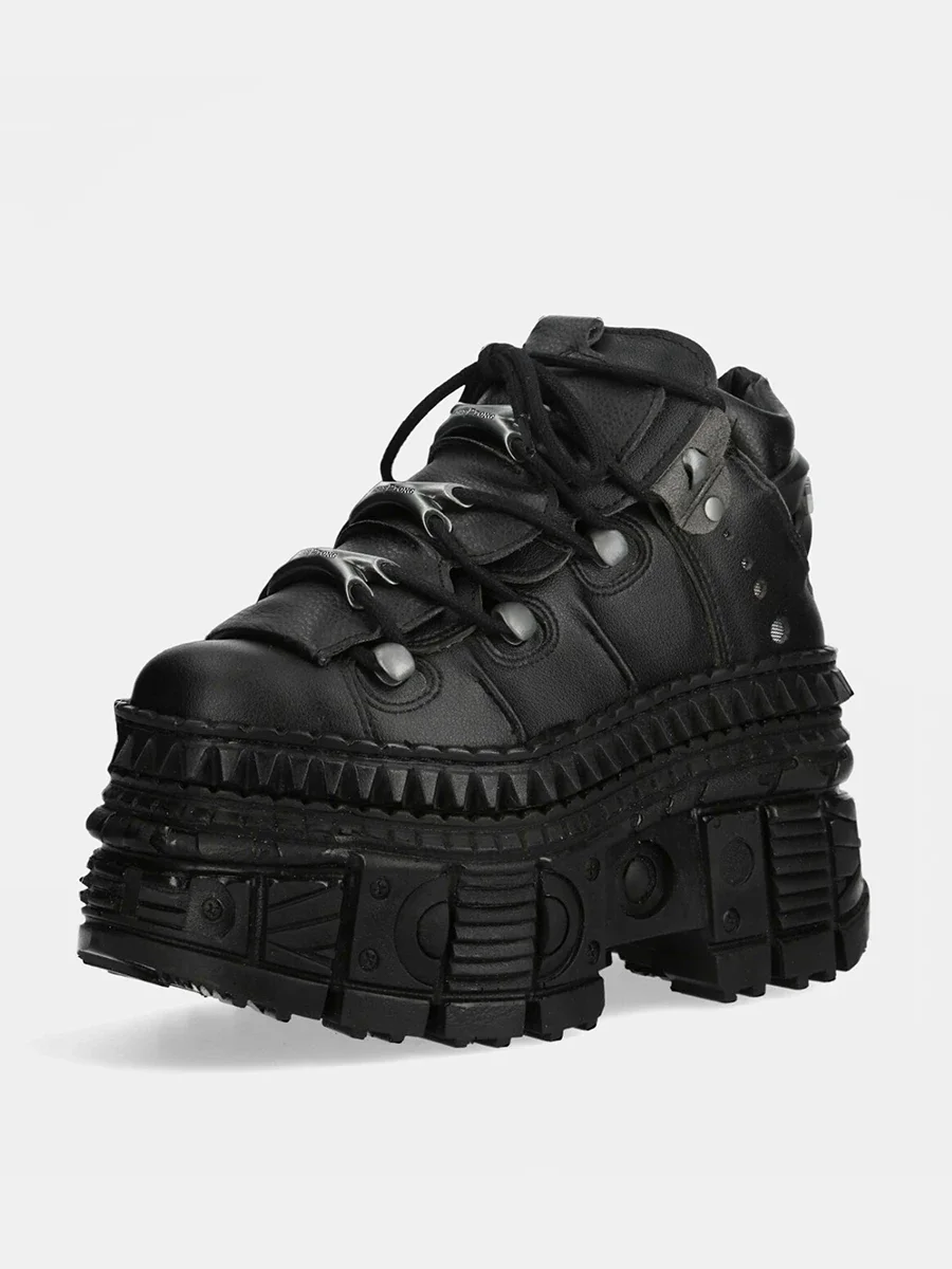 2025 Rock Locomotive Small Leather Goth Platform Retro Metal High-top Street Shooting Men and Women Same Single Shoes 10cm
2025 Rock Locomotive Small Leather Goth Platform Retro Metal High-top Street Shooting Men and Women Same Single Shoes 10cm