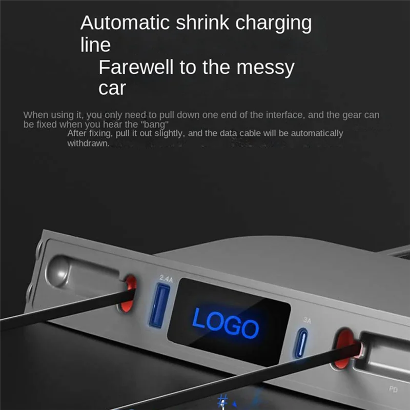 Y19A Suitable For Tesla Model3/Y With Telescopic Cable Central Control Docking Station HUB Car QC3.0 Fast Charging Easy To Use B
Y19A Suitable For Tesla Model3/Y With Telescopic Cable Central Control Docking Station HUB Car QC3.0 Fast Charging Easy To Use B