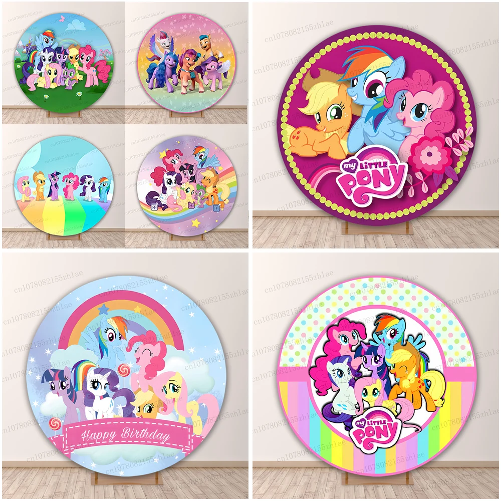 My Little Pony Round Photo Backdrop Birthday Party Photo Background Baby Shower Banner Photography Backdrop Decoration
My Little Pony Round Photo Backdrop Birthday Party Photo Background Baby Shower Banner Photography Backdrop Decoration