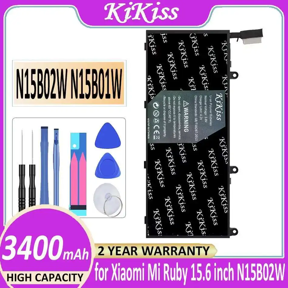 Laptop Battery 3400Mah For Xiaomi MI Ruby 15.6 Inch Timi TM1703 TM1802-AD N C Notbeook N15B02W N15B01W
Laptop Battery 3400Mah For Xiaomi MI Ruby 15.6 Inch Timi TM1703 TM1802-AD N C Notbeook N15B02W N15B01W