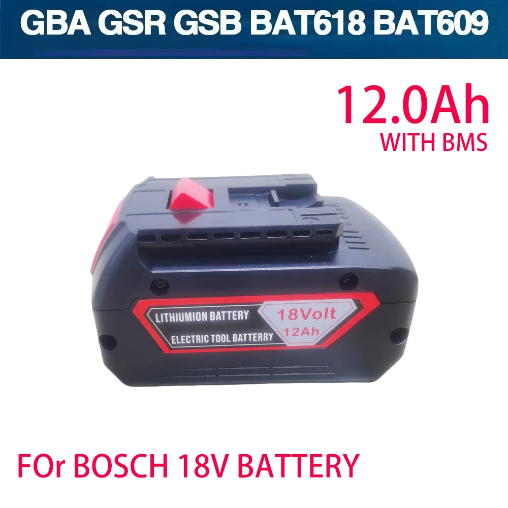 2025 Bosch rechargeable 18V 10.0Ah battery, suitable for tool BAT609 BAT618 GBA18V80 21700 high-power 5C power battery
2025 Bosch rechargeable 18V 10.0Ah battery, suitable for tool BAT609 BAT618 GBA18V80 21700 high-power 5C power battery
