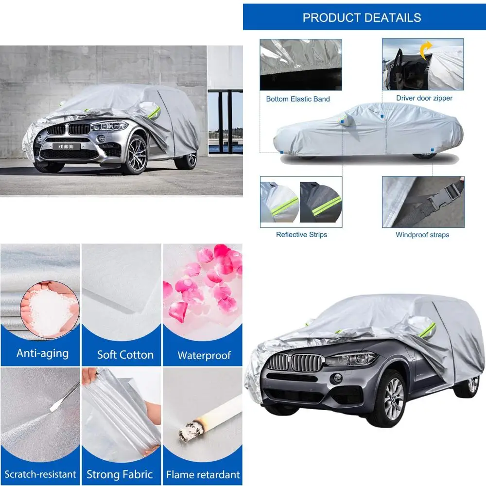 Водонепроницаемый чехол для внедорожника на заказ, всепогодная защита для моделей 2007-2025 годов с дверцей на молнии
Водонепроницаемый чехол для внедорожника на заказ, всепогодная защита для моделей 2007-2025 годов с дверцей на молнии