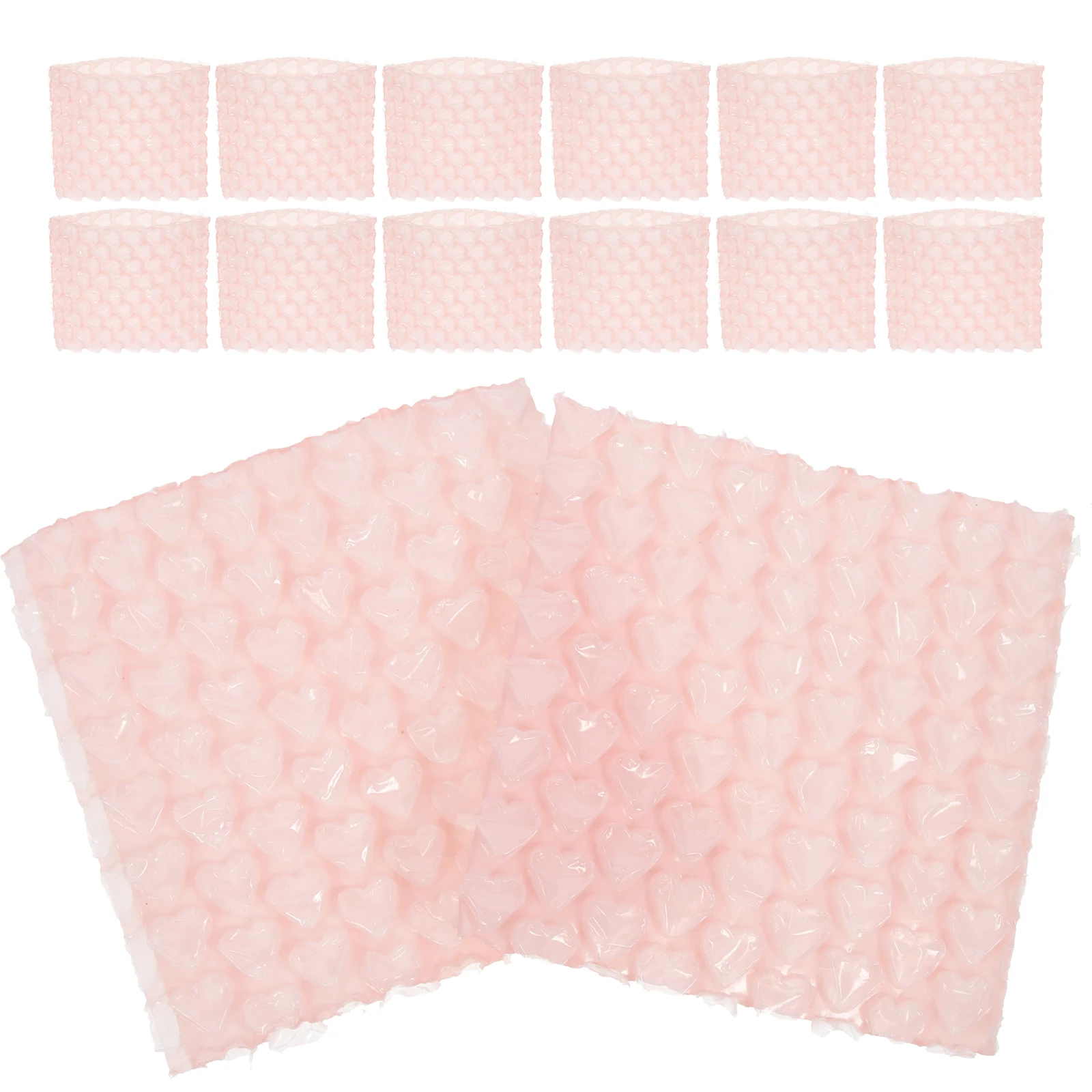 60pcs Heart Shaped 10x10cm Pink Love Packaging Pouches Shockproof Cushioning For Shipping Collectibles
60pcs Heart Shaped 10x10cm Pink Love Packaging Pouches Shockproof Cushioning For Shipping Collectibles