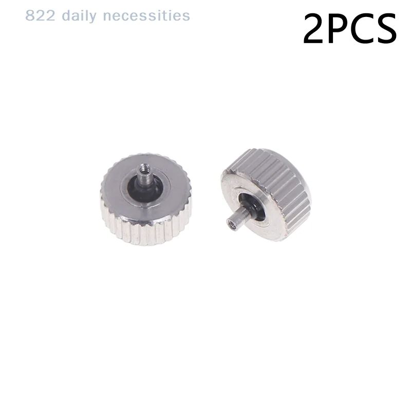 convenient2PCS Silver Color Steel Watch Crown 4.5mm To 7mm Head Diameter With Long Post For Watch Crowns Repair
convenient2PCS Silver Color Steel Watch Crown 4.5mm To 7mm Head Diameter With Long Post For Watch Crowns Repair
