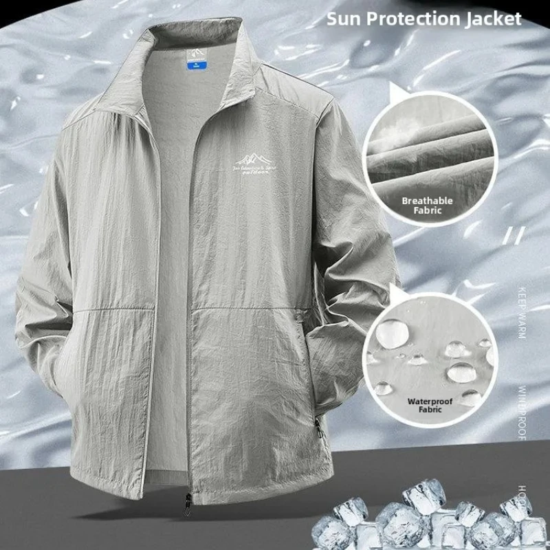Summer Quick Drying Breathable Jacket Man Outdoor Ultra Thin Sunscreen Casual Skin Coats Fishing Climbing Hiking Anti UV Outwear
Summer Quick Drying Breathable Jacket Man Outdoor Ultra Thin Sunscreen Casual Skin Coats Fishing Climbing Hiking Anti UV Outwear