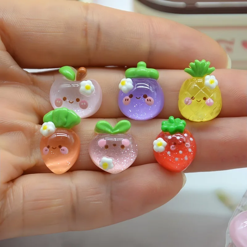 50Pcs Mini Fruit & Veggie Nail Charms - 3D Realistic Strawberry & Garden Resin Decor for Playful Manicures
50Pcs Mini Fruit & Veggie Nail Charms - 3D Realistic Strawberry & Garden Resin Decor for Playful Manicures