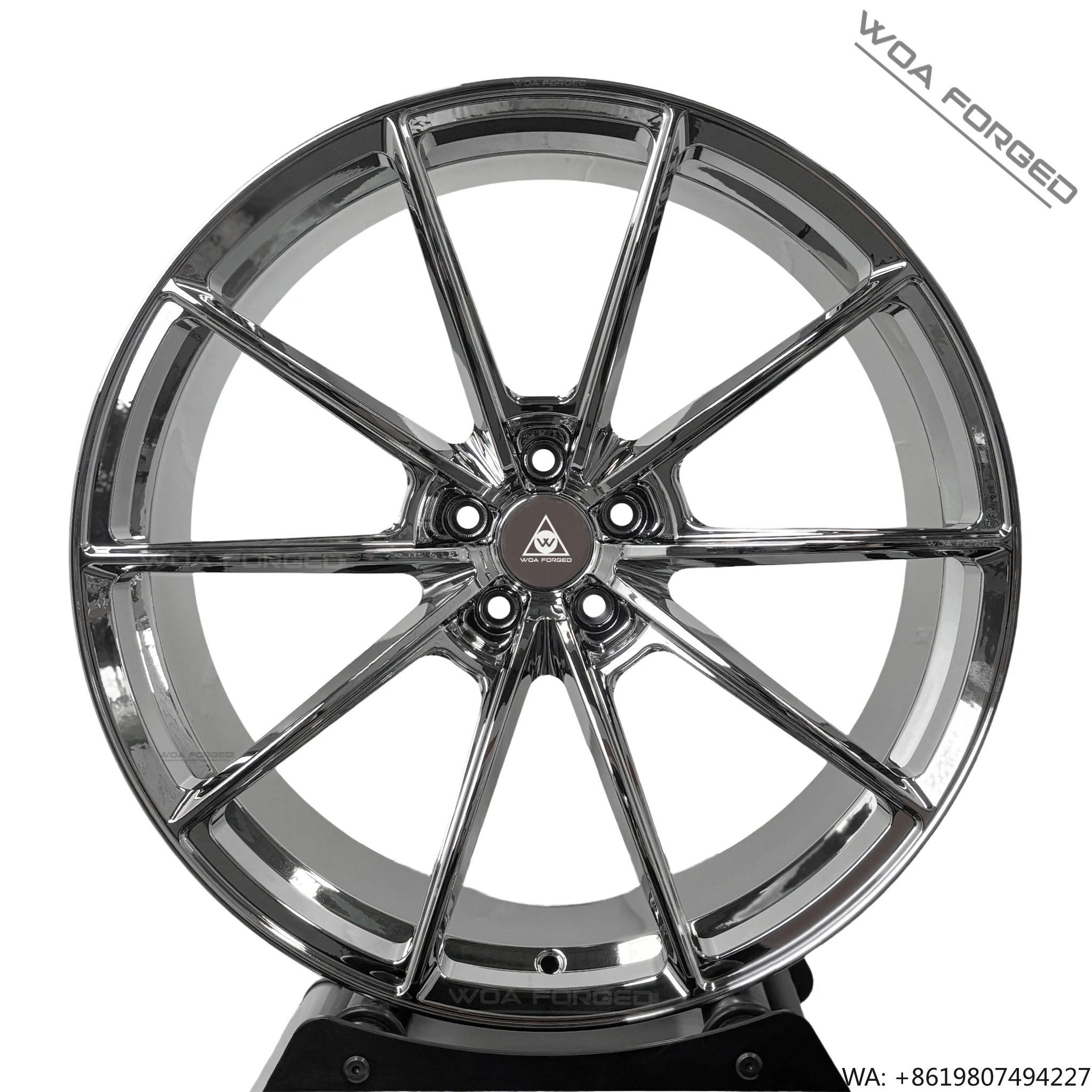 High Quality Monoblock Forged Car Wheels Triple Chrome Muti-Spokes 18 19 20 Inch 5x114.3 5x120 5x112 Alloy Rims for Sport Cars
High Quality Monoblock Forged Car Wheels Triple Chrome Muti-Spokes 18 19 20 Inch 5x114.3 5x120 5x112 Alloy Rims for Sport Cars
