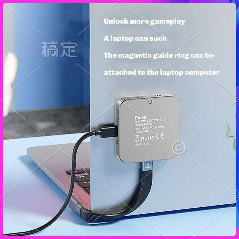AP-8-In One M.2 SSD Enclosure USB C Hub Adapter 10Gbps -Compatible USB-C 3.2&USB-A 3.2 M.2 NVME 2230 SATA SSD 2TB
AP-8-In One M.2 SSD Enclosure USB C Hub Adapter 10Gbps -Compatible USB-C 3.2&USB-A 3.2 M.2 NVME 2230 SATA SSD 2TB