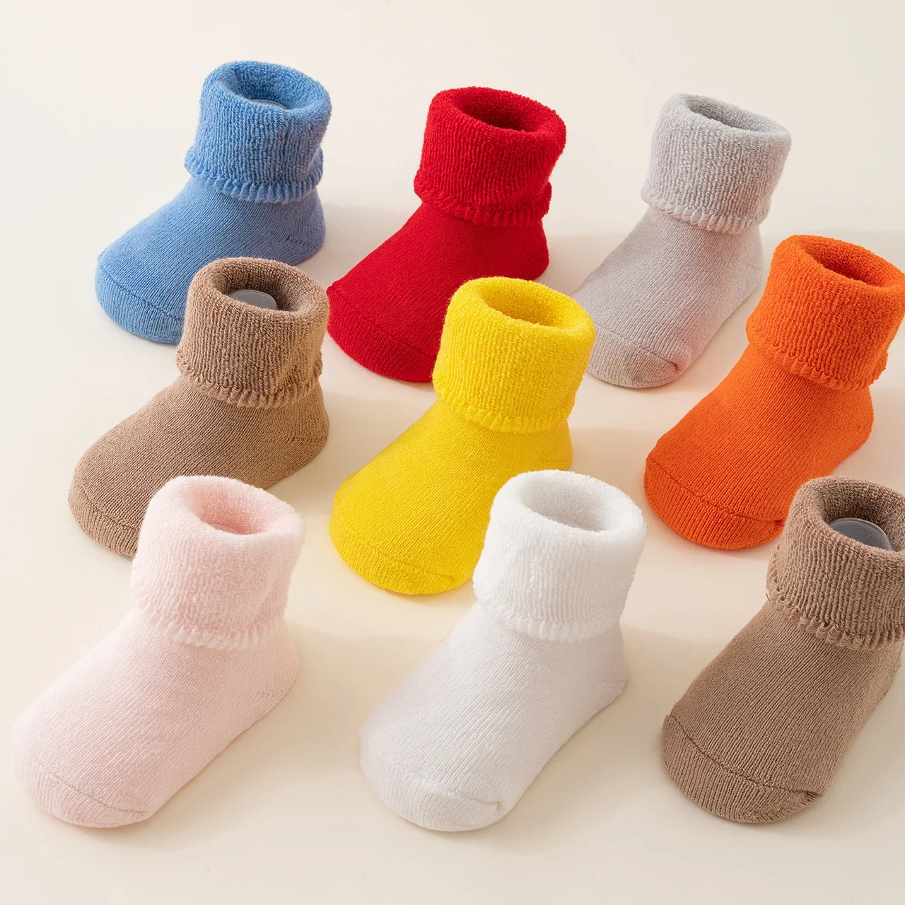 Candy Color Warm Baby Socks Winter Toddler Boy Girl Anti Slip Floor Socks Thickened Cotton Terry Socks
Candy Color Warm Baby Socks Winter Toddler Boy Girl Anti Slip Floor Socks Thickened Cotton Terry Socks