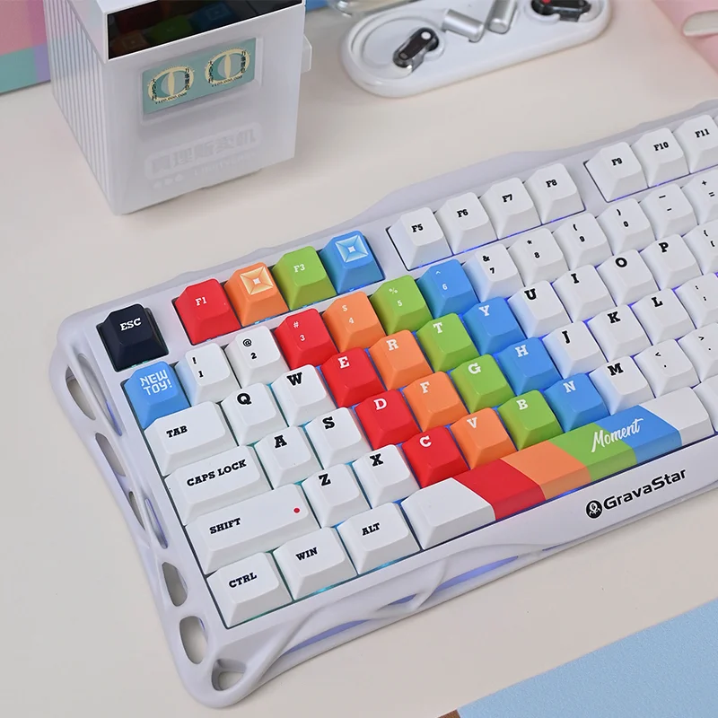 Keycap gradual change original height keycap PBT full five-sided sublimation customized mechanical keyboard keycap
Keycap gradual change original height keycap PBT full five-sided sublimation customized mechanical keyboard keycap