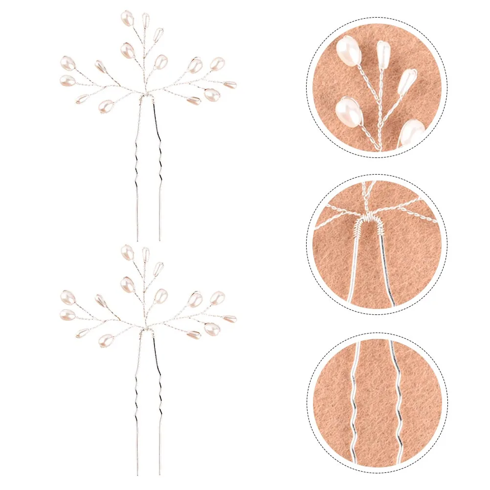 2Pcs Pearl Hairpin Bridal Hair Clips Elegant Wedding Hairpieces Bride Hair Fork Accessories Pearl Hairpin Bride Hairclip
2Pcs Pearl Hairpin Bridal Hair Clips Elegant Wedding Hairpieces Bride Hair Fork Accessories Pearl Hairpin Bride Hairclip