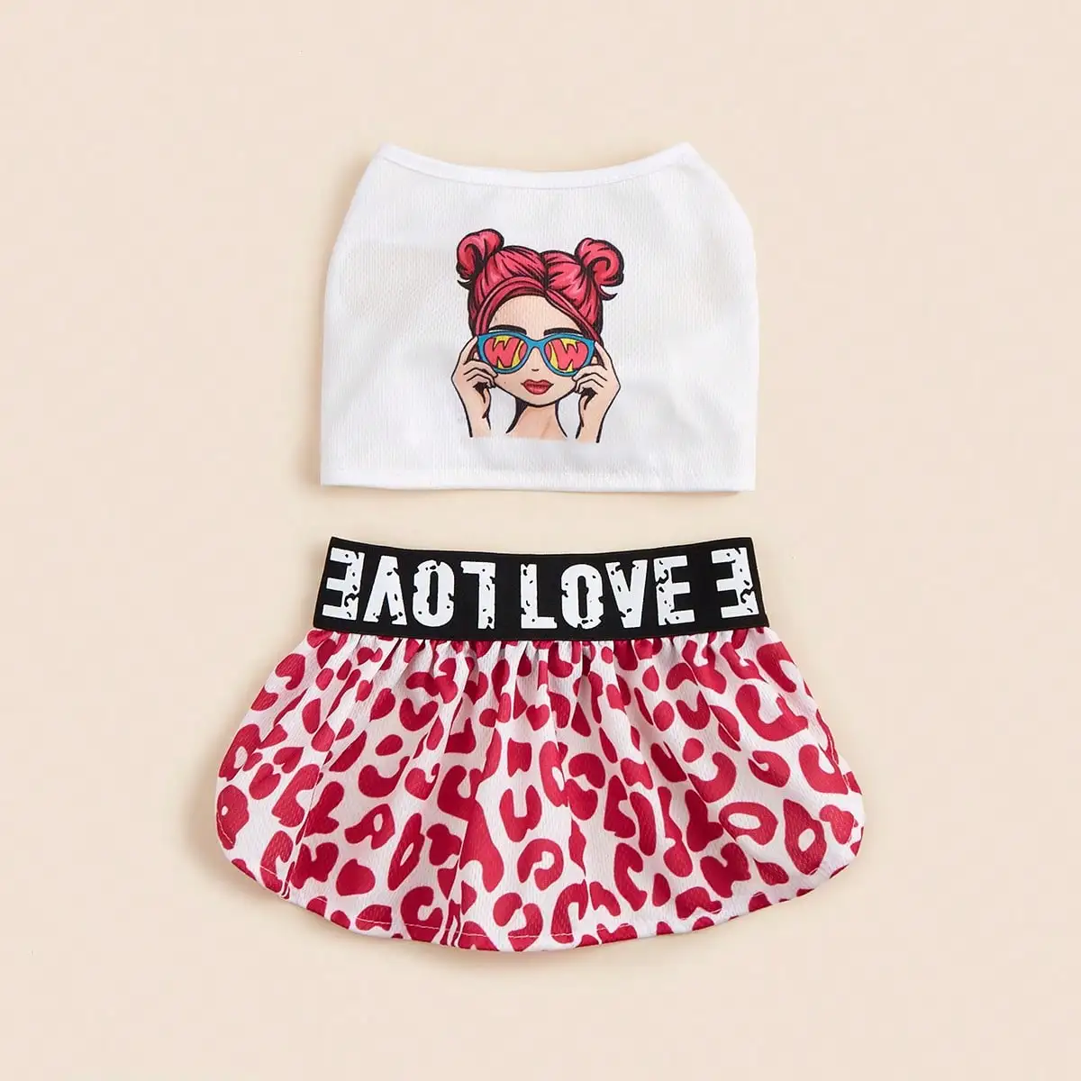 2Pcs Set Cartoon Leopard Print Pet Dress Lightweight For Small Medium Dogs Cats
2Pcs Set Cartoon Leopard Print Pet Dress Lightweight For Small Medium Dogs Cats