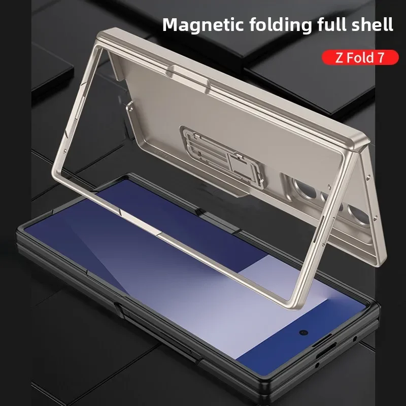 Чехол с магнитным шарниром GKK для Samsung Galaxy Z Fold 7, складной 6, 5, 4, 3, кронштейн из закаленного стекла, матовый пластиковый чехол для Galaxy Z Fold 2
Чехол с магнитным шарниром GKK для Samsung Galaxy Z Fold 7, складной 6, 5, 4, 3, кронштейн из закаленного стекла, матовый пластиковый чехол для Galaxy Z Fold 2