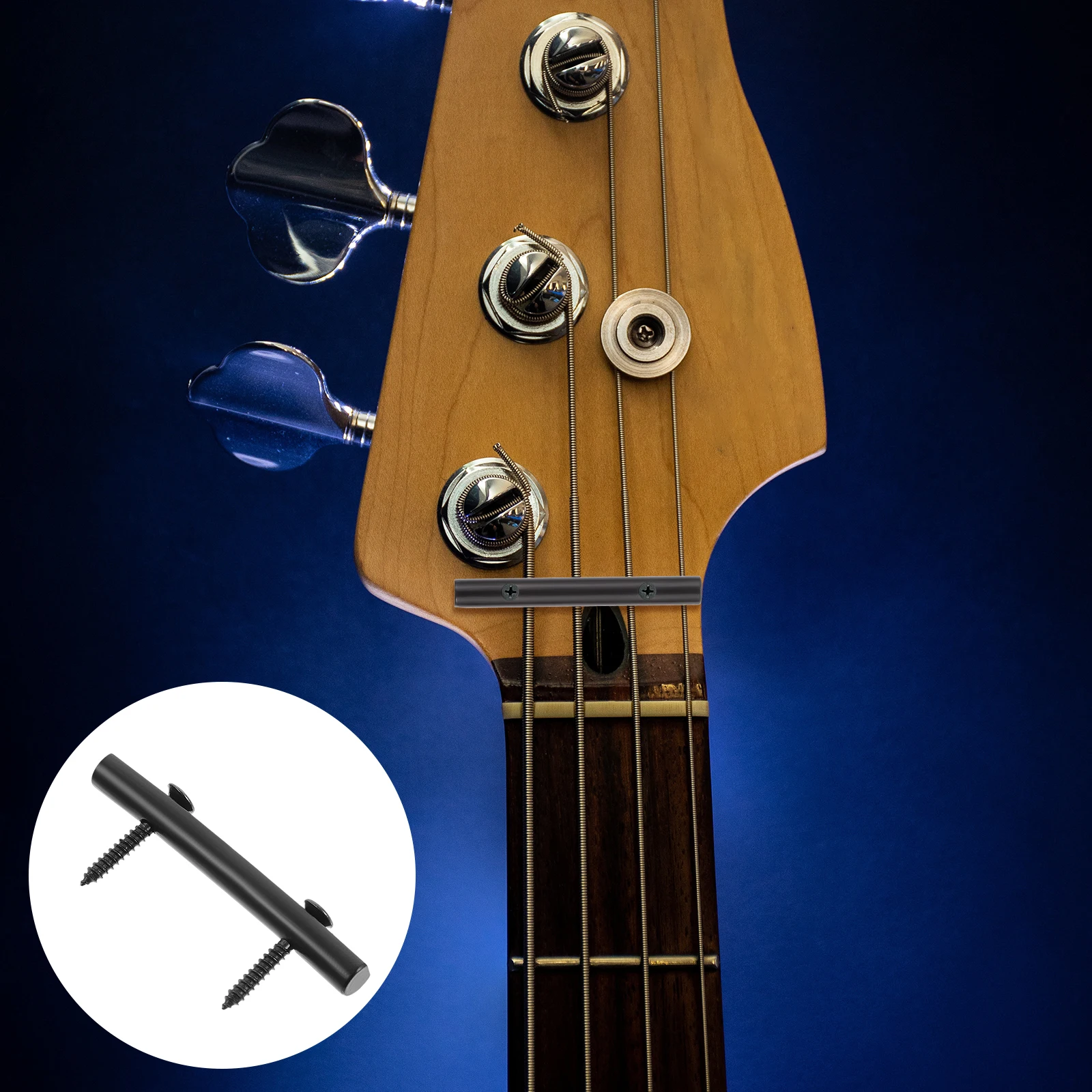 3 Sets Electric Guitar String Stick Zinc Alloy Fret Truss Rod Lightweight Durable Quality Easy Install Guitar Accessory
3 Sets Electric Guitar String Stick Zinc Alloy Fret Truss Rod Lightweight Durable Quality Easy Install Guitar Accessory