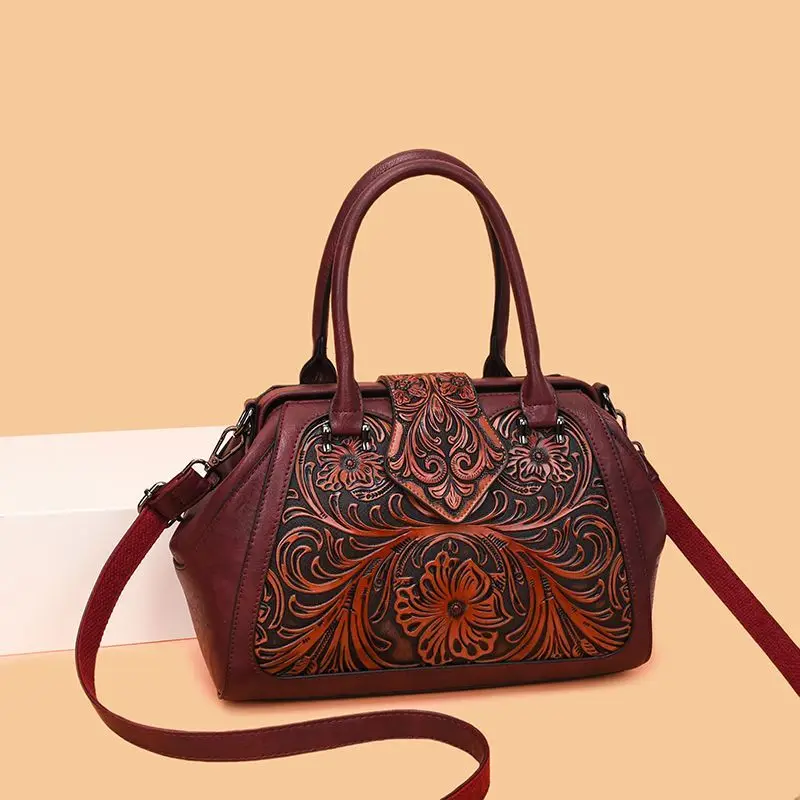 Light Luxury 2026 New Retro Bag Handbag Carved Leather Texture Fashion Women's Bag Messenger Package Embossed Shoulder Pack
Light Luxury 2026 New Retro Bag Handbag Carved Leather Texture Fashion Women's Bag Messenger Package Embossed Shoulder Pack