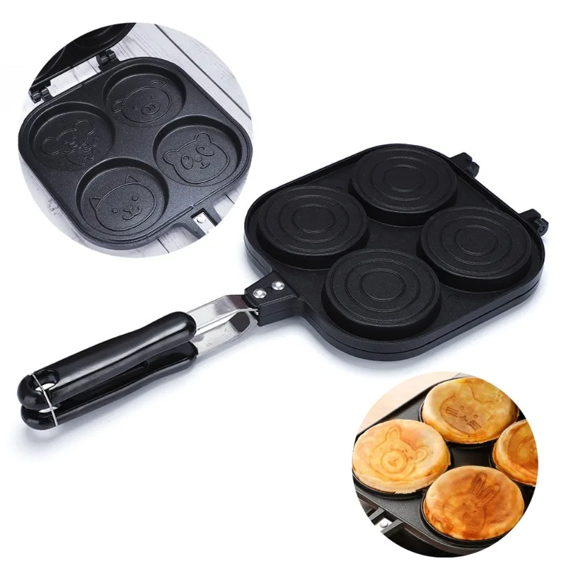 4 Cups Frying Pot Breakfast Maker Cooking Egg Pan Non-stick Griddle Pancake Steak Pan Thickened Mini Pancakes Maker for Kids
4 Cups Frying Pot Breakfast Maker Cooking Egg Pan Non-stick Griddle Pancake Steak Pan Thickened Mini Pancakes Maker for Kids