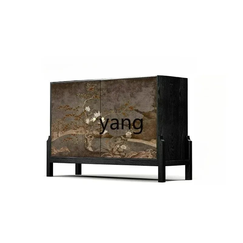 LTT new Chinese retro light luxury solid wood entrance cabinet living room dining side cabinet bedroom side cabinet
LTT new Chinese retro light luxury solid wood entrance cabinet living room dining side cabinet bedroom side cabinet