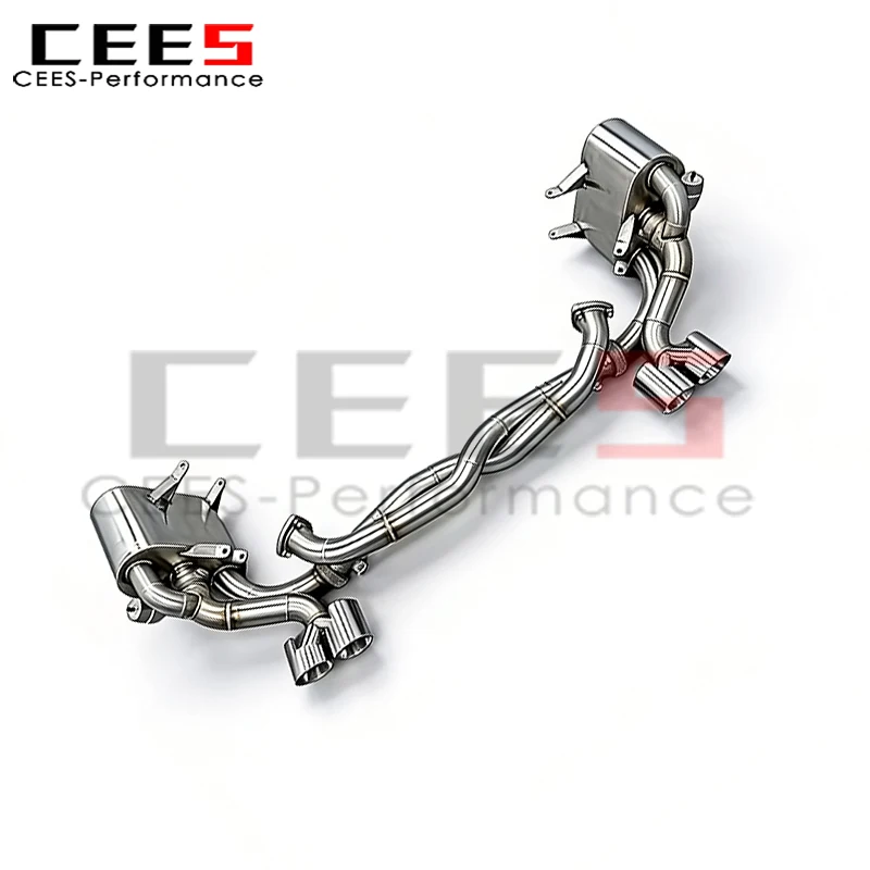 CEES Valve Exhaust Muffler for PORSCHE 911 997.1/997.2 Carrera 2004-2012 Racing Catback System Stainless Steel Exhaust Pipes
CEES Valve Exhaust Muffler for PORSCHE 911 997.1/997.2 Carrera 2004-2012 Racing Catback System Stainless Steel Exhaust Pipes