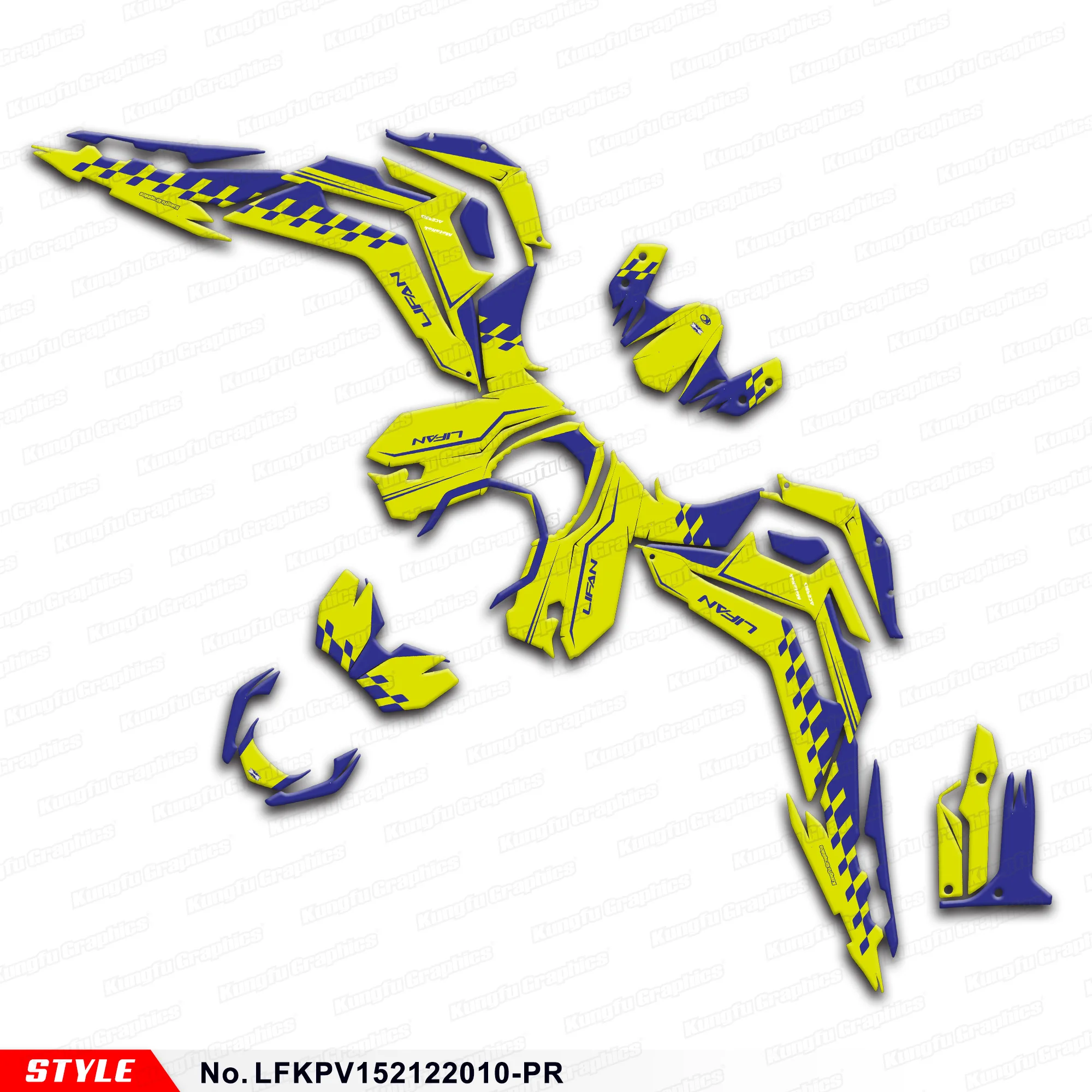 JY RACING Motorcycle Graphics Laminated Decals for LIFAN KPV 150 2021 2022, Repair, LFKPV152122010-PR
JY RACING Motorcycle Graphics Laminated Decals for LIFAN KPV 150 2021 2022, Repair, LFKPV152122010-PR