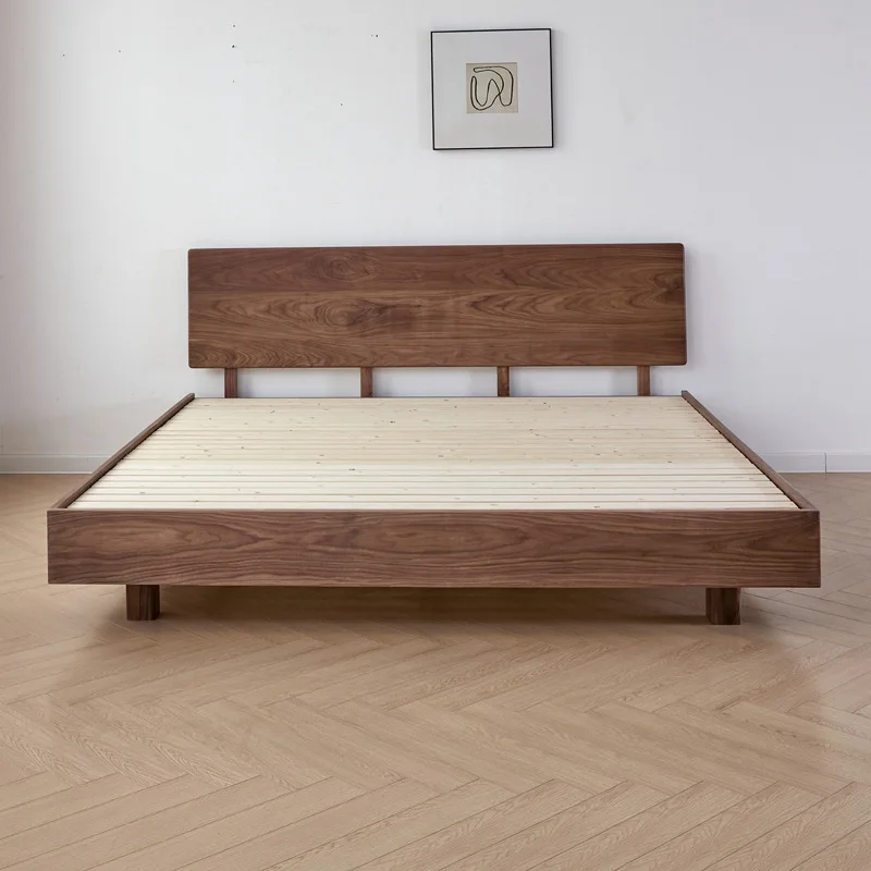 Environmentally friendly and stable solid wood bed North American black walnut suspended bed 2 meters double bed cherry wood Jap
Environmentally friendly and stable solid wood bed North American black walnut suspended bed 2 meters double bed cherry wood Jap