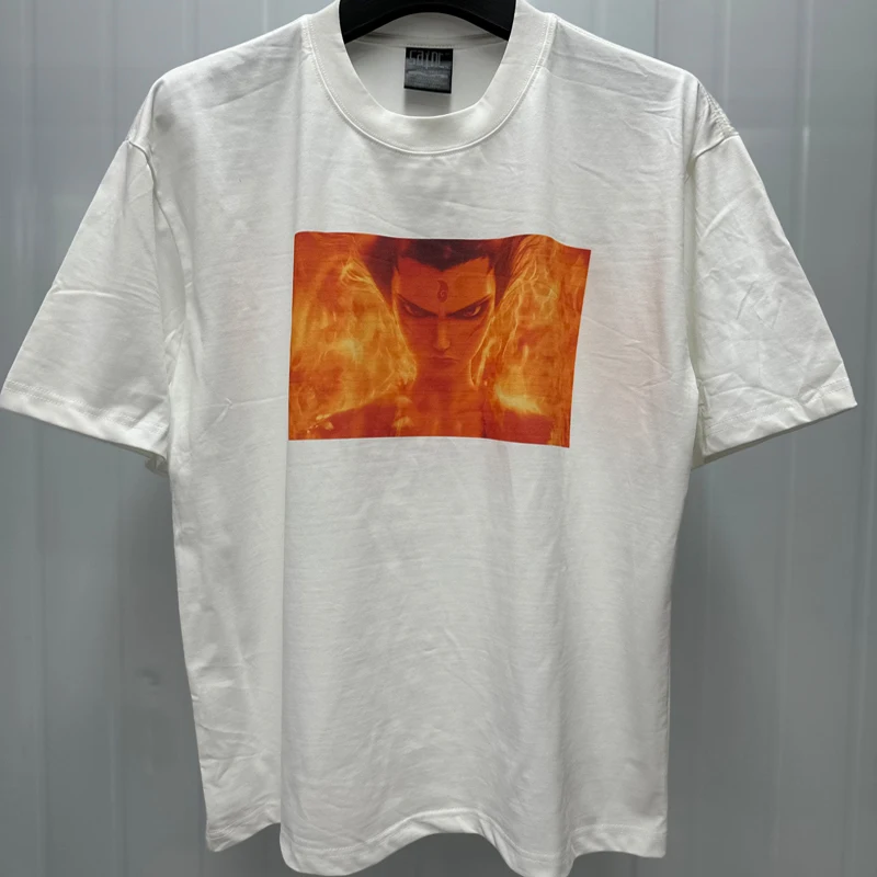 Summer White Casual T-shirt Funny Cartoon Nezha Portrait Printed High Quality Short Sleeve Tops
Summer White Casual T-shirt Funny Cartoon Nezha Portrait Printed High Quality Short Sleeve Tops