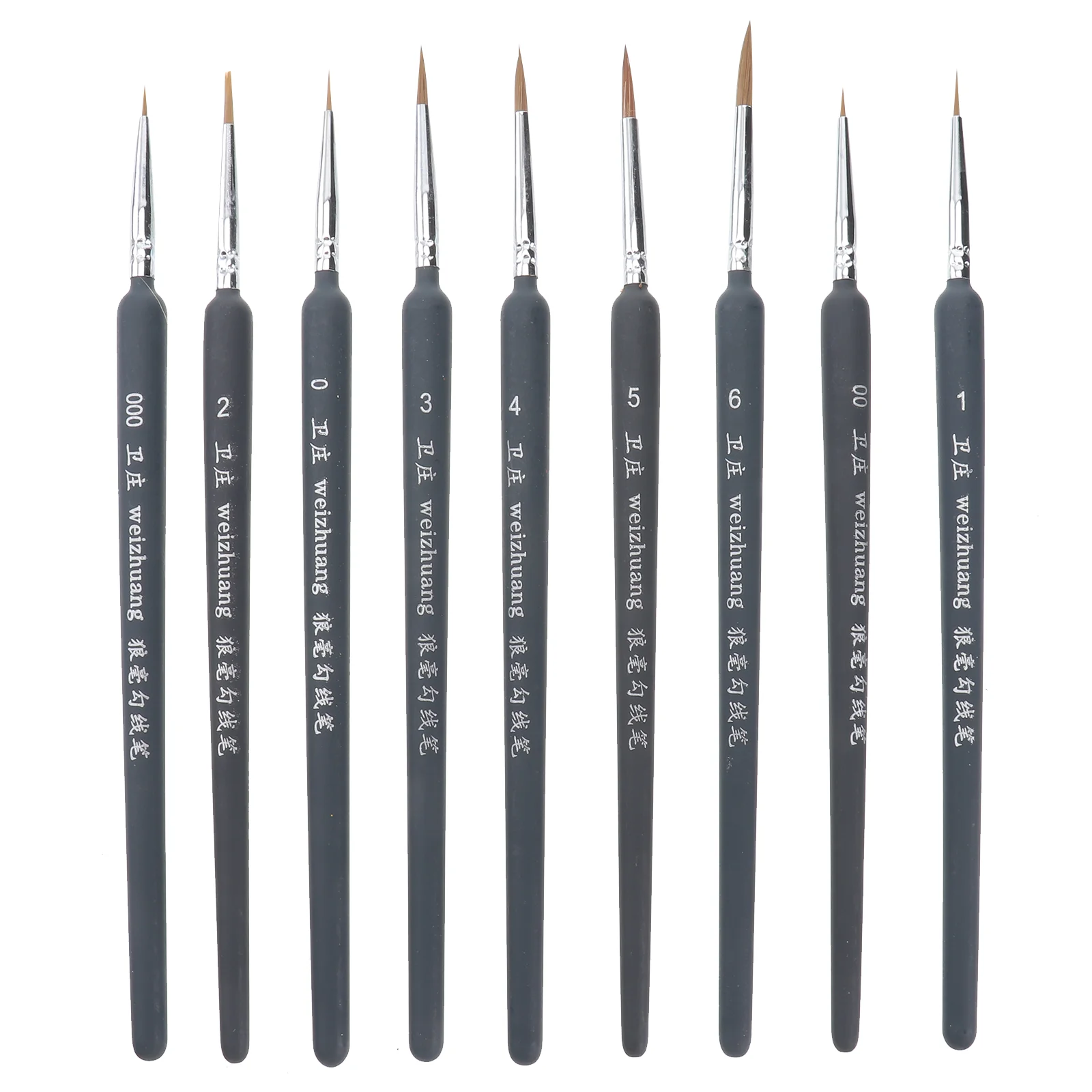 9 Pcs Nail Polish Kit Detail Paint Brush Painting Miniature Pen Bamboo Fine Detailing Child
9 Pcs Nail Polish Kit Detail Paint Brush Painting Miniature Pen Bamboo Fine Detailing Child