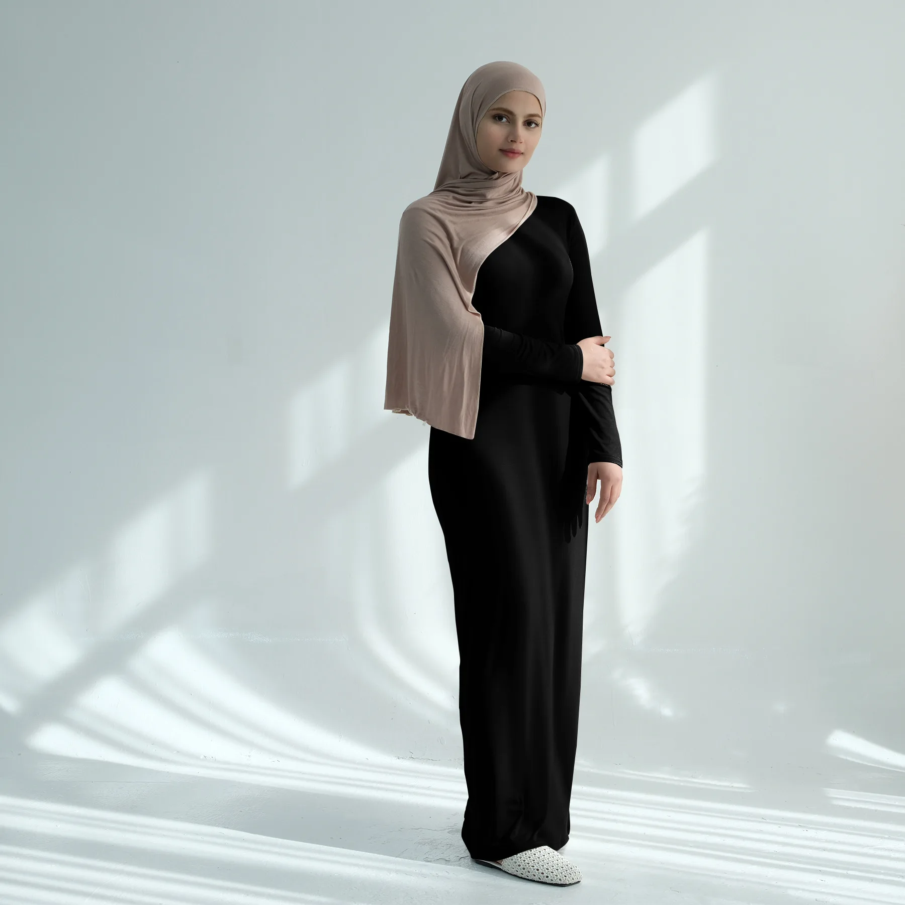 Ramadan Eid Abayas Muslim Women Maxi Dress Stretch Cotton Jersey Abaya Modest Robe Islam Clothing Femme Musulmane Vestido Kaftan
Ramadan Eid Abayas Muslim Women Maxi Dress Stretch Cotton Jersey Abaya Modest Robe Islam Clothing Femme Musulmane Vestido Kaftan