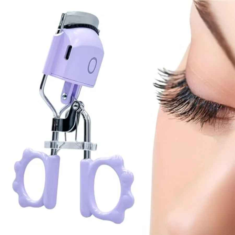 Eyelash Curler - 10s Fast Preheating with Smart Temp Sensor, 24H Long Lasting Natural Curls, 2 Temp Modes Electric Lash Curler,
Eyelash Curler - 10s Fast Preheating with Smart Temp Sensor, 24H Long Lasting Natural Curls, 2 Temp Modes Electric Lash Curler,