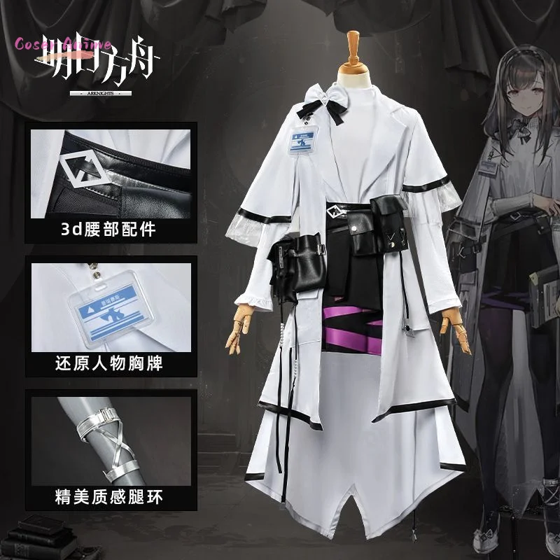 Костюм для косплея Arknights Priestess, униформа на Хэллоуин, карнавал, вечеринку, Рождество, ролевая одежда, одежда
Костюм для косплея Arknights Priestess, униформа на Хэллоуин, карнавал, вечеринку, Рождество, ролевая одежда, одежда
