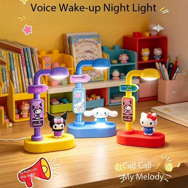 Anime Sanrio Hello Kitty Kuromi Smart Night Light Voice Control Sound Activated Lamp Cute Cartoon Bedroom Decor Night Light Gift
Anime Sanrio Hello Kitty Kuromi Smart Night Light Voice Control Sound Activated Lamp Cute Cartoon Bedroom Decor Night Light Gift