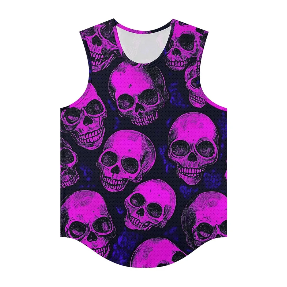 Men Vests Retro Trendy Skull Skeleton Printed Breathable Fitness Tank Top Casual Streetwear Hiking Sports Oversized Clothing
Men Vests Retro Trendy Skull Skeleton Printed Breathable Fitness Tank Top Casual Streetwear Hiking Sports Oversized Clothing