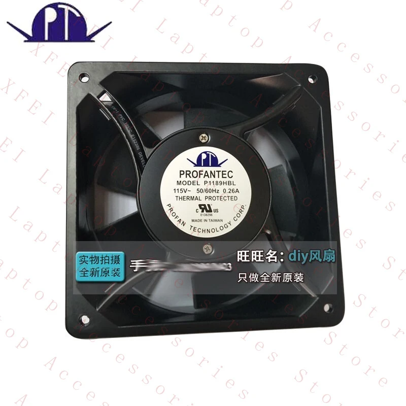 D FOR PROFANTEC P1189HBT AC115V 17689 High temperature resistant cooling fan
D FOR PROFANTEC P1189HBT AC115V 17689 High temperature resistant cooling fan