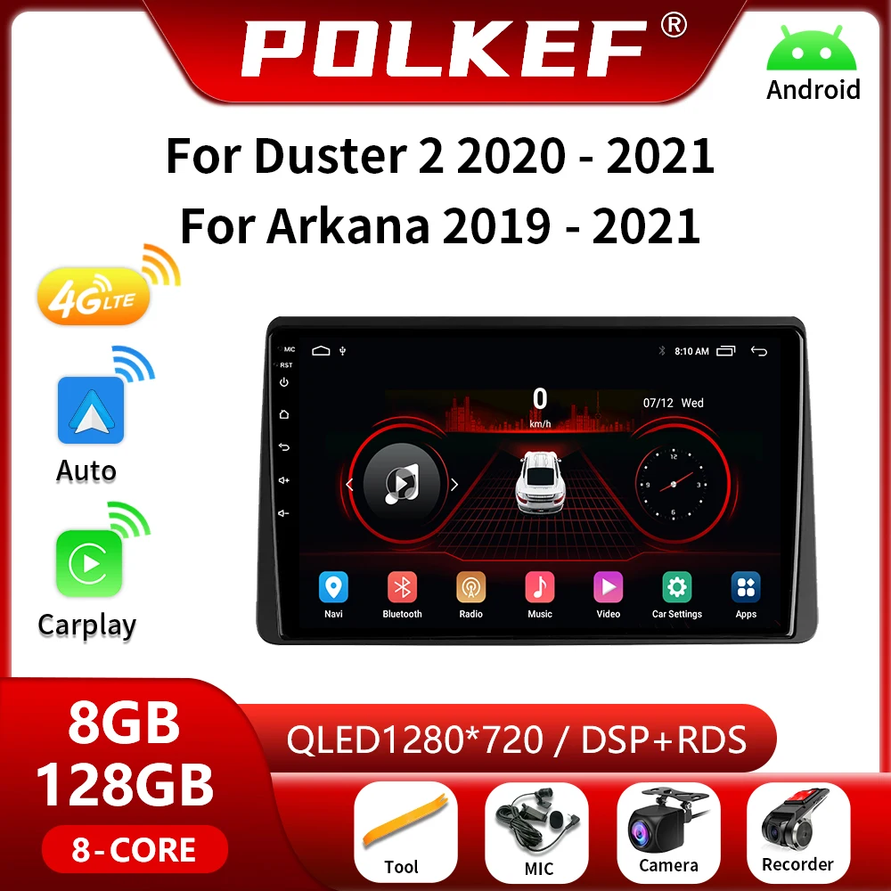 2Din Android Auto Car Radio for Renault Duster HM 2 2020 2021 Arkana 1 2019 2020 2021 Multimedia Video Player GPS Carplay 4G
2Din Android Auto Car Radio for Renault Duster HM 2 2020 2021 Arkana 1 2019 2020 2021 Multimedia Video Player GPS Carplay 4G